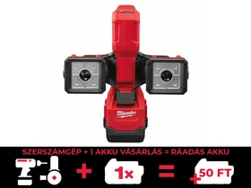 Milwaukee M18UBL-0 akkus kézi led lámpa 18 V | 2500 lumen | Akku és töltő nélkül | Kartondobozban