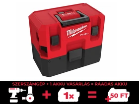 Milwaukee M12 FVCL-0 akkus porszívó 12 V | 6,1 l | L | Szénkefementes | Akku és töltő nélkül