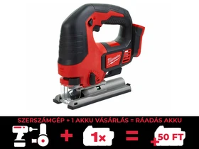 Milwaukee M18FJS-0X akkus dekopírfűrész 18 V | 135 mm | Szénkefementes | Akku és töltő nélkül | Heavy Duty kofferben