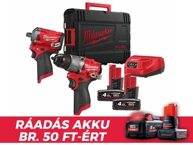 Milwaukee M12FPP2H2-402X gépcsomag Kofferben