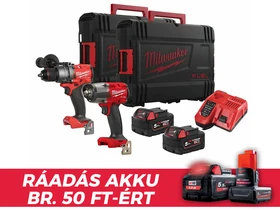 Milwaukee M18FPP2F3-502X gépcsomag Kofferben