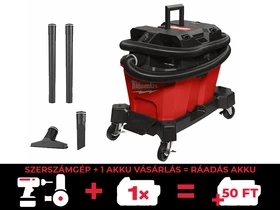Milwaukee M18F2VC23L-0 akkus porszívó 18 V | 23 l | L | Szénkefementes | Akku és töltő nélkül