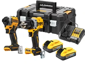 DeWalt DCK2051H2T gépcsomag TSTAK kofferben DeWalt DCK2051H2T gépcsomag TSTAK kofferben