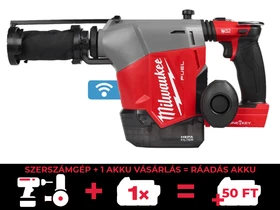 Milwaukee M18FHAFOH16-0 akkus fúrókalapács 18 V | 2,3 J | Betonban 16 mm | 3,3 kg | Szénkefementes | Akku és töltő nélkül | Kartondobozban