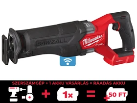 Milwaukee M18ONEFSZ-0 akkus orrfûrész 18 V | 300 mm | Szénkefementes | Akku és töltõ nélkül | Kartondobozban