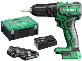 HiKOKI DV18DDWRZ akkus ütvefúró-csavarozó 2 x 2.0 Ah+ töltő , 55 Nm, 1,3 kg, HSC
