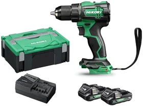 HiKOKI DV18DEWQZ akkus ütvefúró-csavarozó 2 x 2.0 Ah+ töltő, HSC HiKOKI DV18DEWQZ akkus ütvefúró-csavarozó 2 x 2.0 Ah+ töltő, HSC