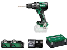 HiKOKI DV18DCWPZ akkus ütvefúró-csavarozó 2 x 5.0 Ah+ töltő, HSC HiKOKI DV18DCWPZ akkus ütvefúró-csavarozó 2 x 5.0 Ah+ töltő, HSC