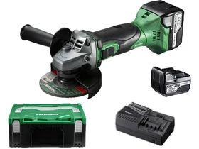 HiKOKI G18DSL2WPZ akkus sarokcsiszoló 125 mm, 2 x 5.0 Ah+ töltő HiKOKI G18DSL2WPZ akkus sarokcsiszoló 125 mm, 2 x 5.0 Ah+ töltő