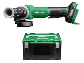 HiKOKI G1813DVFW2Z akkus sarokcsiszoló 125 mm, 900 W, kartondobozban HSC, 3 kg HiKOKI G1813DVFW2Z akkus sarokcsiszoló 125 mm, 900 W, kartondobozban HSC, 3 kg