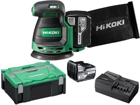 HiKOKI SV1813DAWPZ akkus rezgőcsiszoló 2 x 5.0 Ah + töltő, HSC kofferben