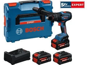 Bosch EXSB18V-150 akkus ütvefúró-csavarozó 18 V | 84 Nm/100 Nm/150 Nm | 1,5 - 13 mm | Szénkefementes | 2 x 8 Ah + 1 x 5,5 Ah akku + töltő | L-Boxx-ban Bosch EXSB18V-150 akkus ütvefúró-csavarozó 18 V | 84 Nm/100 Nm/150 Nm | 1,5 - 13 mm | Szénkefementes | 2 x 8 Ah + 1 x 5,5 Ah akku + töltő | L-Boxx-ban