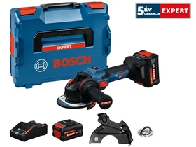 Bosch EXWS18V-15S akkus sarokcsiszoló 18 V | 125 mm | 0 - 11000 RPM | Szénkefementes | 2 x 8 Ah akku + töltő | L-Boxx-ban Bosch EXWS18V-15S akkus sarokcsiszoló 18 V | 125 mm | 0 - 11000 RPM | Szénkefementes | 2 x 8 Ah akku + töltő | L-Boxx-ban