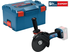 Bosch EXWS18V-180P akkus sarokcsiszoló 18 V | 180 mm | 0 - 6100 RPM | Szénkefementes | Akku és töltő nélkül | L-Boxx-ban Bosch EXWS18V-180P akkus sarokcsiszoló 18 V | 180 mm | 0 - 6100 RPM | Szénkefementes | Akku és töltő nélkül | L-Boxx-ban