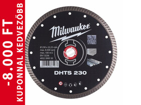 Milwaukee DHTS 230x22,2 mm-es gyémánt vágótárcsa