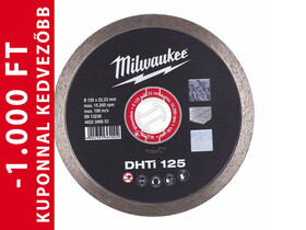 Milwaukee DHTi 125x22,2 mm-es gyémánt vágótárcsa