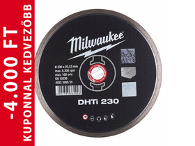 Milwaukee DHTi 230x22,2 mm-es gyémánt vágótárcsa