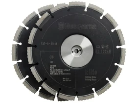 Husqvarna EL70CNB gyémánt vágótárcsa 230 x 25,4 mm Husqvarna EL70CNB gyémánt vágótárcsa 230 x 25,4 mm