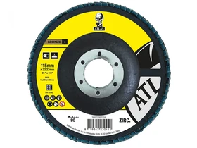 Atlas KX663 lamellás csiszolótárcsa 115x22mm P80