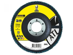 Atlas KX663 lamellás csiszolótárcsa 115x22mm P120