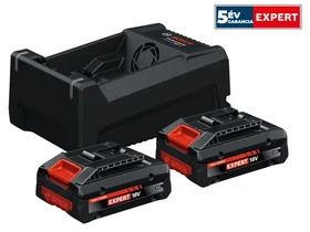 Bosch EXPERT akkumulátor és töltő szett 18 V | 4 Ah