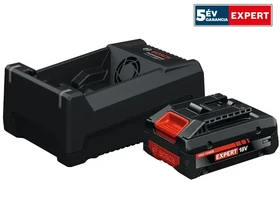 Bosch EXPERT akkumulátor és töltő szett 18 V | 4 Ah