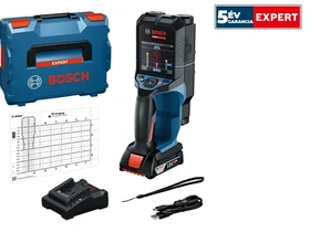 Bosch D-tect EXPERT 18V-200-17C falszkenner 200 mm | 18 V | 1 x 2 Ah akku + | L-Boxx-ban