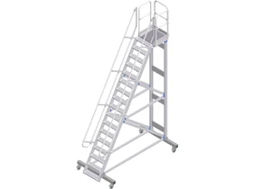 Zarges gurulós Lépcsős dobogó 4250 x 600 mm Zarges gurulós Lépcsős dobogó 4250 x 600 mm