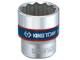 King Tony kézi dugókulcs 9 mm, 3/8 inch, 12 szög King Tony kézi dugókulcs 9 mm, 3/8 inch, 12 szög