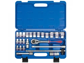 King Tony Hosszú/Rövid 12-szög dugókulcs készlet 1/2 inch | Kézi | 24 db