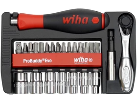 Wiha ProBuddy® Evo bit- és dugókulcskészlet vegyes, 40 db, 1/4 inch Wiha ProBuddy® Evo bit- és dugókulcskészlet vegyes, 40 db, 1/4 inch