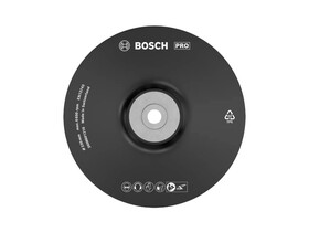 Bosch PRO Backing Pad Soft csiszolótányér sarokcsiszolóhoz 230 mm Bosch PRO Backing Pad Soft csiszolótányér sarokcsiszolóhoz 230 mm
