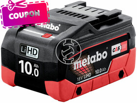 Metabo LiHD 18V - 10,0 Ah akkumulátor