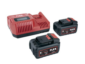 Flex P-Set 55 R akkumulátor és töltő szett Flex P-Set 55 R akkumulátor és töltő szett