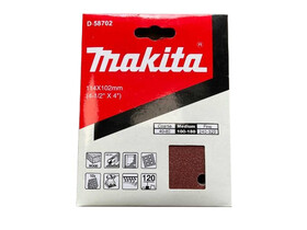 Makita rezgőcsiszoló papír 114x102 mm A120 Makita rezgőcsiszoló papír 114x102 mm A120