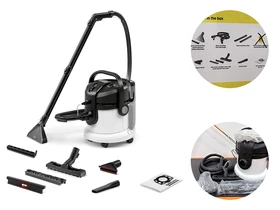 Karcher SE4 elektromos kárpittisztító (újracsomagolt)