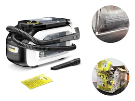 Karcher SE 3-18 COMP akkus kárpittisztító (újracsomagolt)