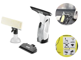 Karcher WV5 PLUS akkus ablaktisztító (újracsomagolt)