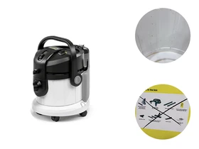 Karcher SE4 elektromos kárpittisztító (újracsomagolt) Karcher SE4 elektromos kárpittisztító (újracsomagolt)