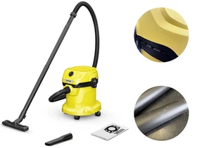 Karcher WD 2 Plus V-15/4/18 (YYY) elektromos porszívó (újracsomagolt) Karcher WD 2 Plus V-15/4/18 (YYY) elektromos porszívó (újracsomagolt)