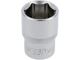 12 dugokulcsfej 20 mm 6-kantu Cr-V normal Kép: 12 dugokulcsfej 20 mm 6-kantu Cr-V normal.webp