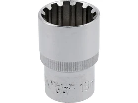 Kép: 12 hajtasu sokbordas spline dugokulcsfej 19 mm 38 mm hossz.webp