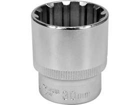 Kép: 12 hajtasu spline profilu dugokulcsfej 30 mm 42 mm hossz.webp