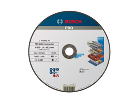 Bosch PRO Multi Material vágókorong 230 x 1,9 x 22,23 mm Bosch PRO Multi Material vágókorong 230 x 1,9 x 22,23 mm