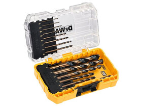 DeWalt Black&Gold hSS-G-TIN fúrószár készlet 14 db DeWalt Black&Gold hSS-G-TIN fúrószár készlet 14 db