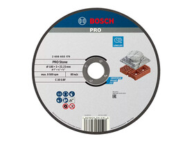 Bosch PRO Stone vágókorong 180 x 3 x 22,23 mm