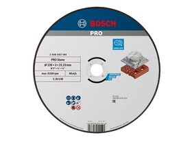 Bosch PRO Stone vágókorong 230 x 3 x 22,23 mm Bosch PRO Stone vágókorong 230 x 3 x 22,23 mm