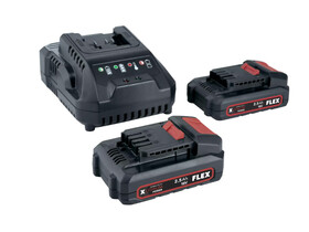 Flex P-Set 22 Q akkumulátor és töltő szett Flex P-Set 22 Q akkumulátor és töltő szett