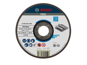 Bosch PRO Metal vágókorong 115 x 3 x 22,23 mm Bosch PRO Metal vágókorong 115 x 3 x 22,23 mm