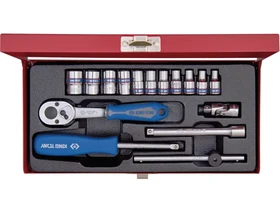 16 reszes 14 -os kezi dugokulcs keszlet 6 2516MR Kép: 16 reszes 14 -os kezi dugokulcs keszlet 6 2516MR.webp